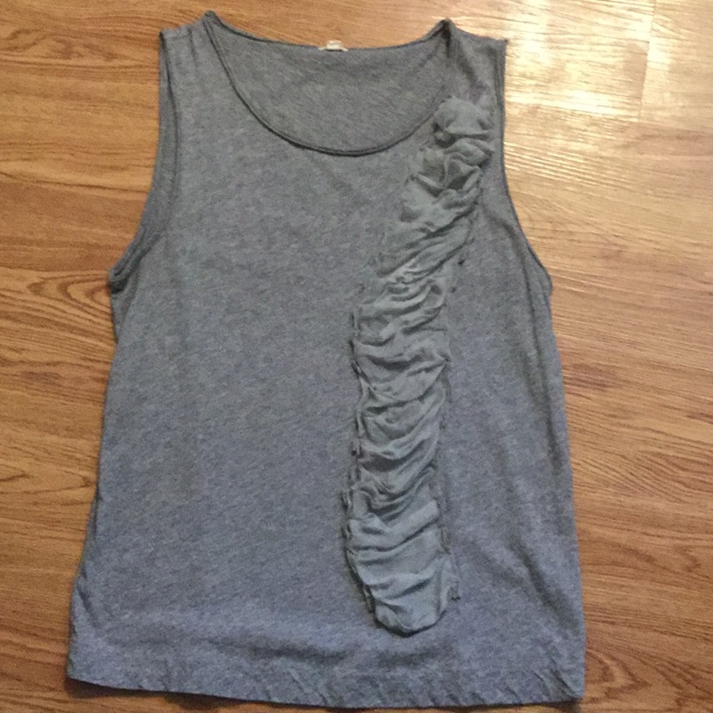 J. Crew Ruffle Tank
